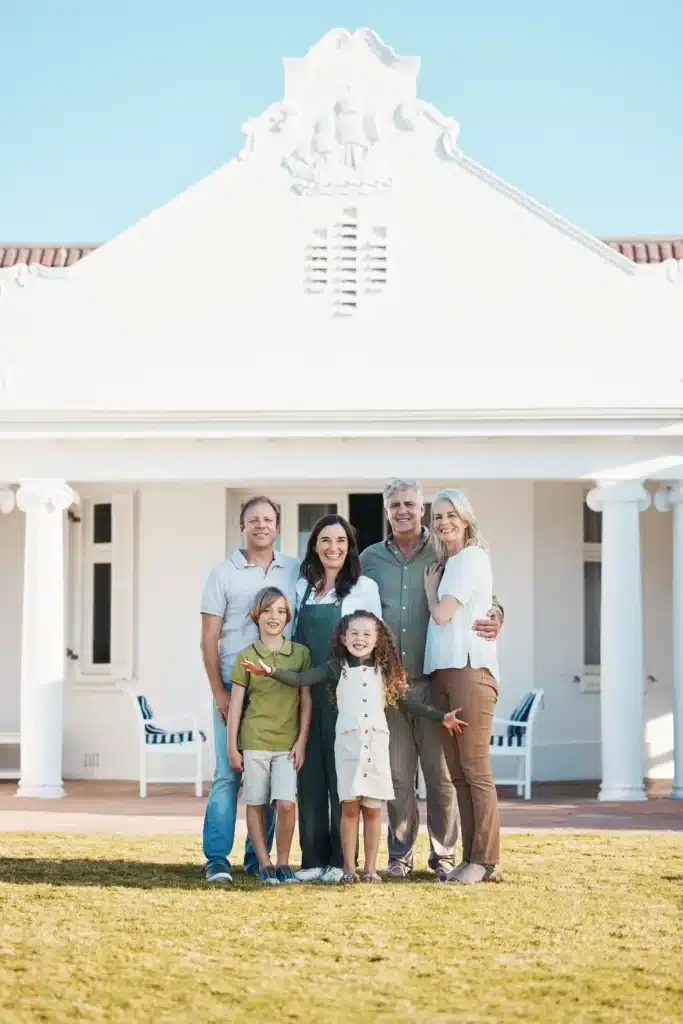 happy big family portrait and hug in real estate 2023 11 27 05 11 40 utc